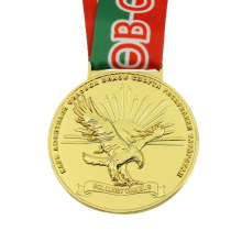 Großhandel Custom Metal Gold Medal Eagle, Gold Medal Memorial